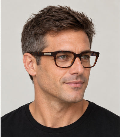 Paul Smith Men's Howitt 53mm Dark Havana Eyeglasses PS23602-230-53