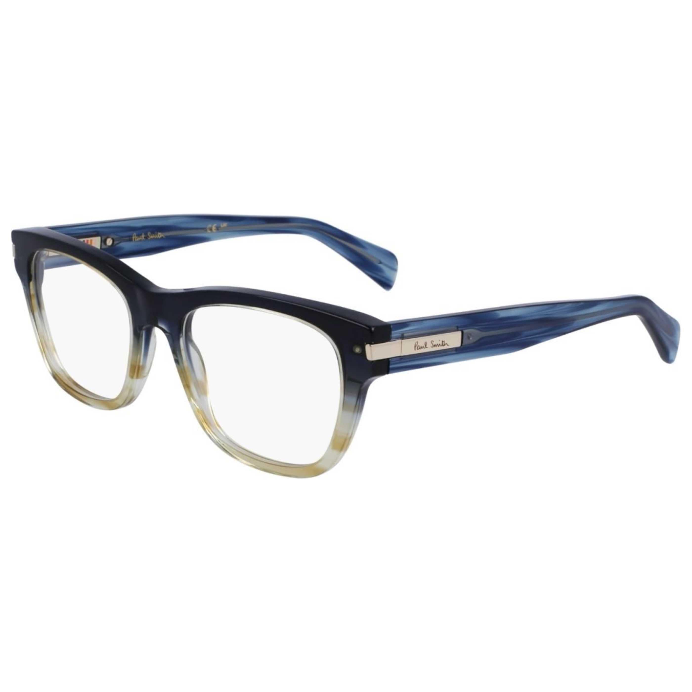 משקפי ראייה Paul Smith דגם Howitt יוניסקס 53 מ״מ בצבע Petrol Sand