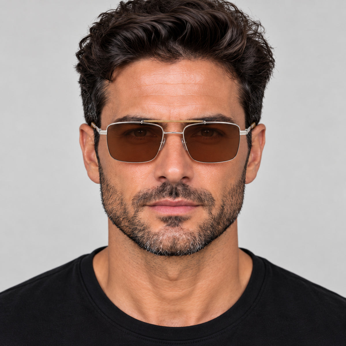 Paul Smith Men's Landor 55mm Silver Sunglasses PS24109S-006-55