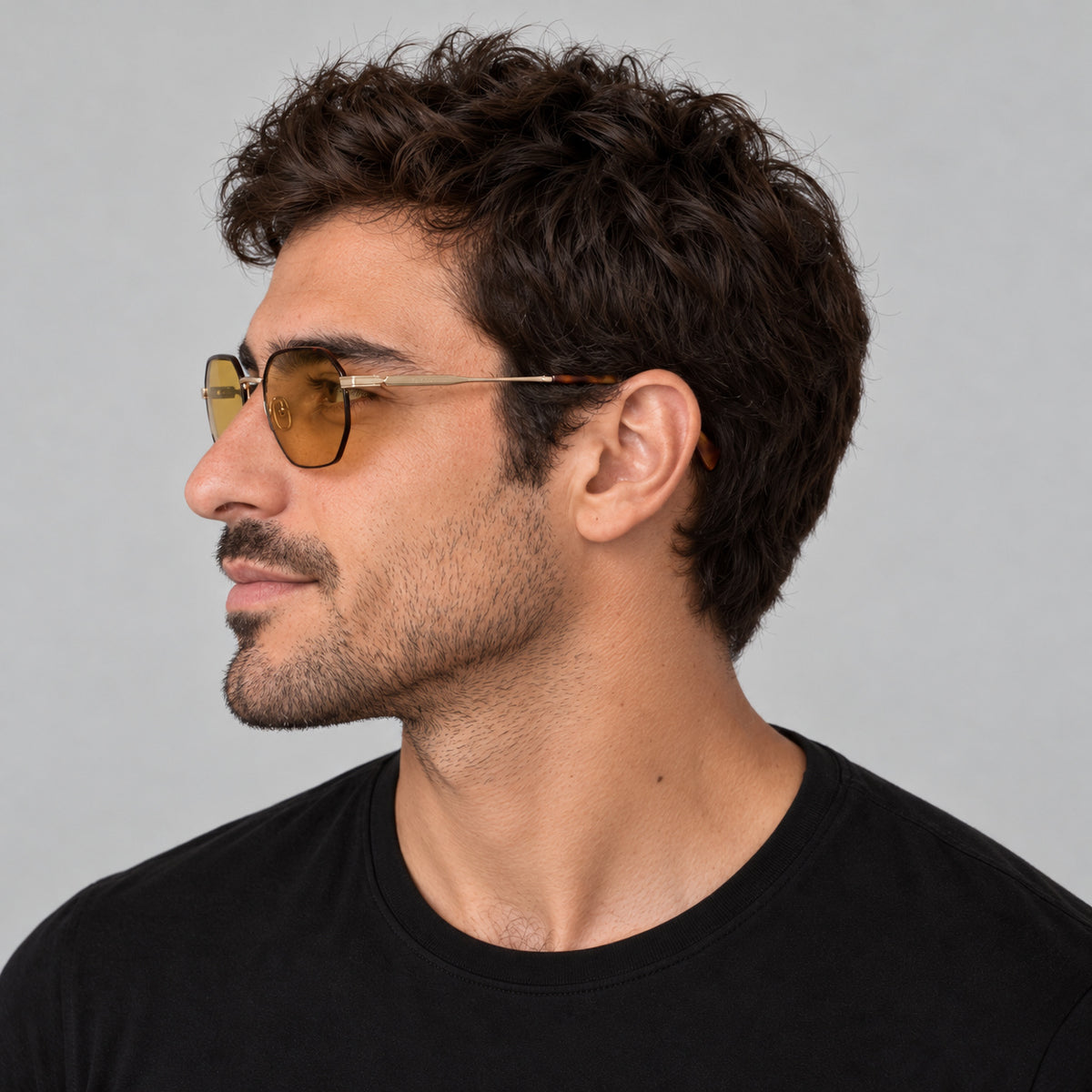 Paul Smith Men's Lovell 53mm Gold Havana Sunglasses PS24110S-714-53