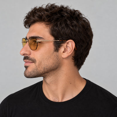 Paul Smith Men's Lovell 53mm Gold Havana Sunglasses PS24110S-714-53