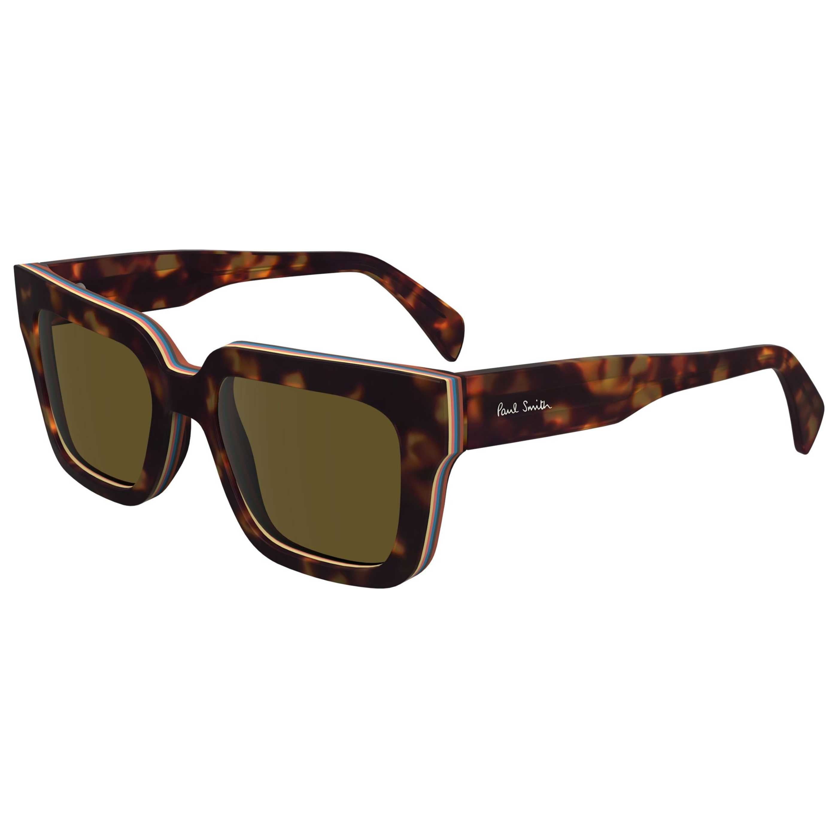 משקפי שמש Paul Smith דגם Kenton יוניסקס 52 מ״מ בצבע הוואנה Multistripes