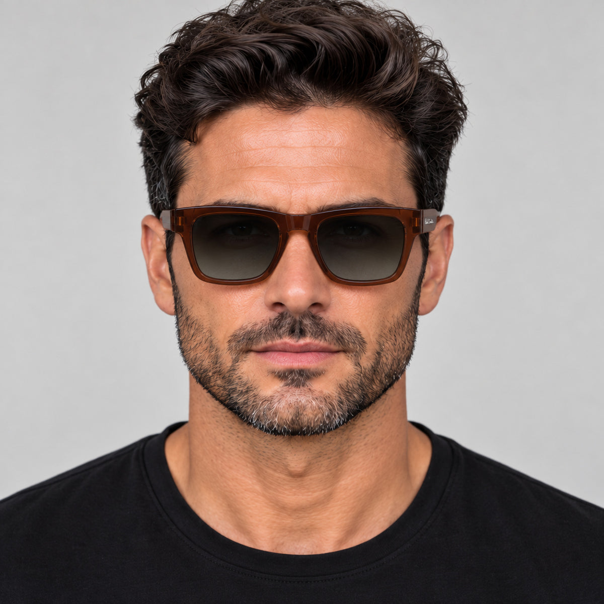 Paul Smith Men's Kramer 51mm Brown Crystal Sunglasses PS24602S-210-51