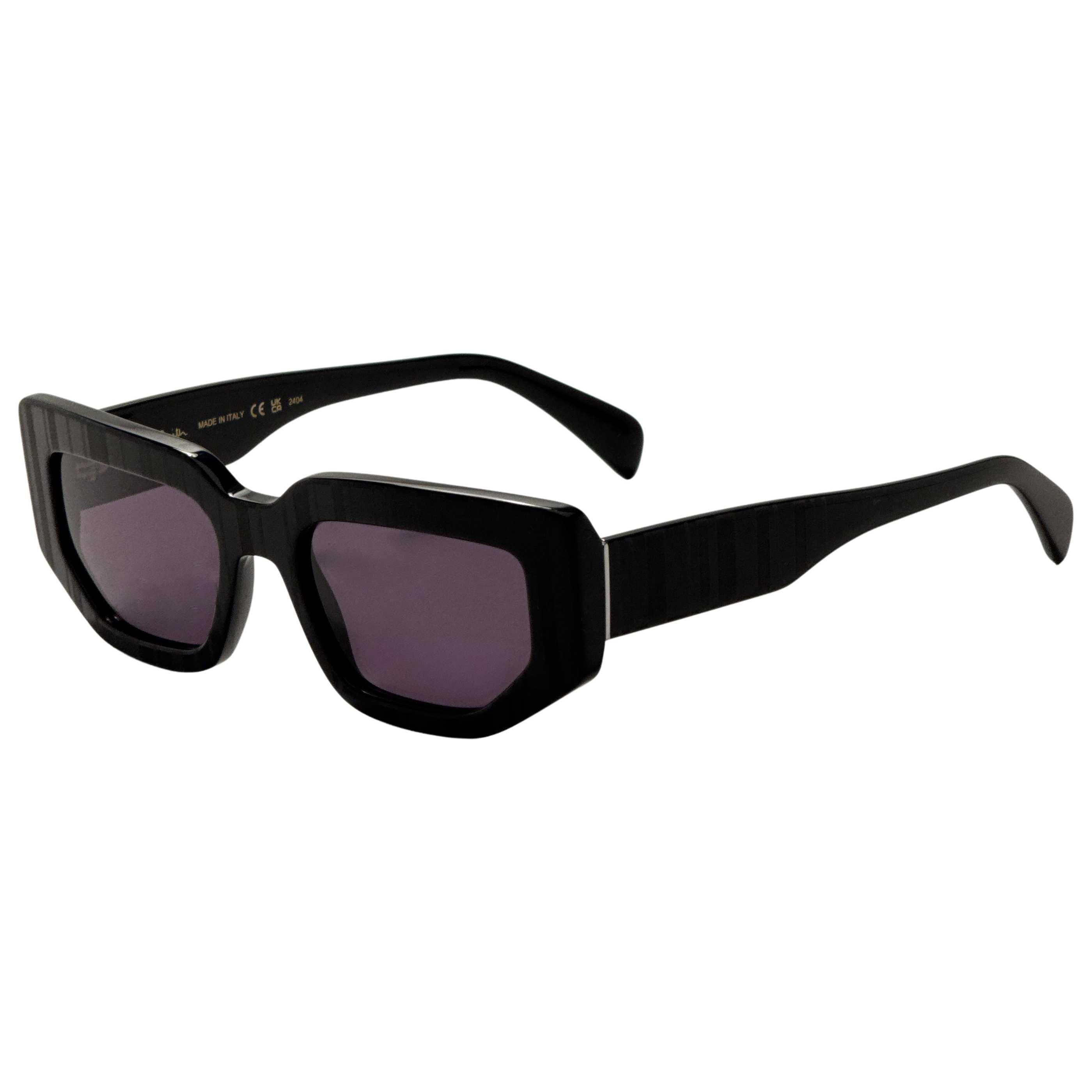 משקפי שמש Paul Smith דגם Kennet יוניסקס 54 מ״מ בצבע שחור פסים All Over