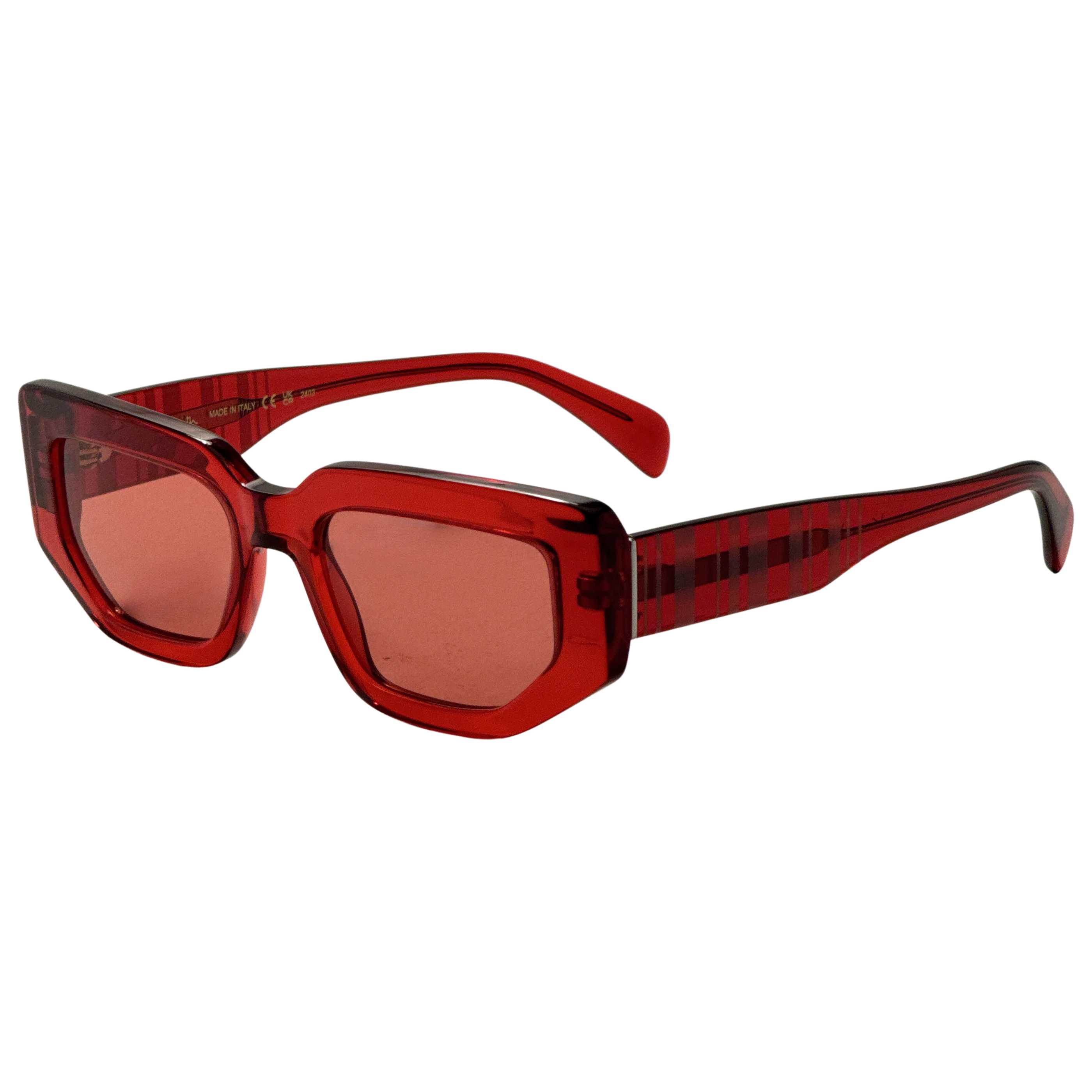 משקפי שמש Paul Smith דגם Kennet יוניסקס 54 מ״מ בצבע Dark אדום