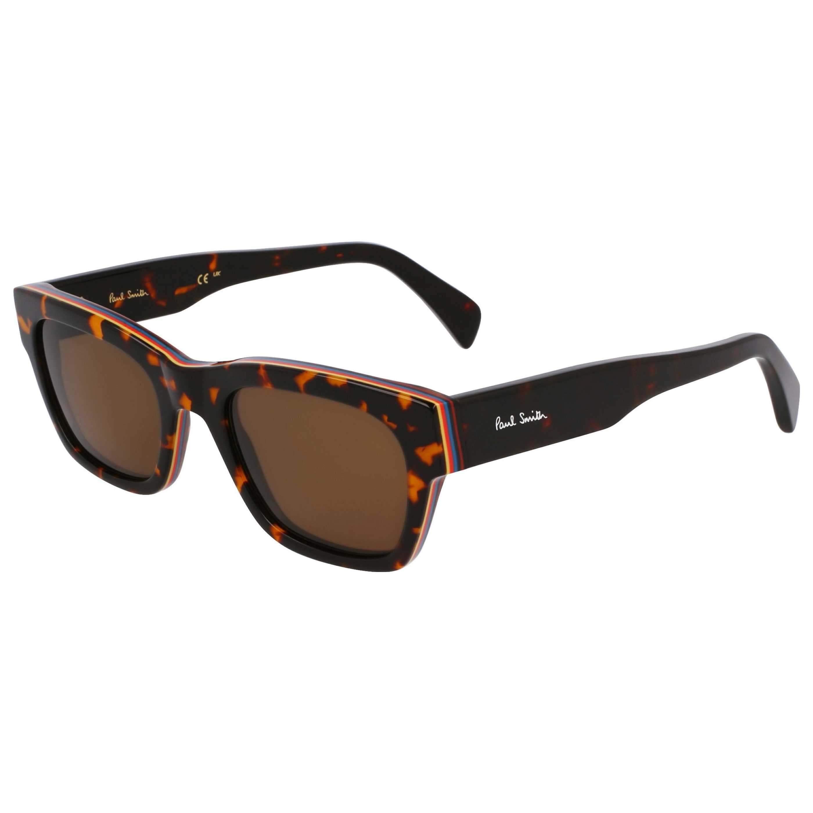 משקפי ראייה Paul Smith דגם Loxham יוניסקס 52 מ״מ בצבע הוואנה Multistripes