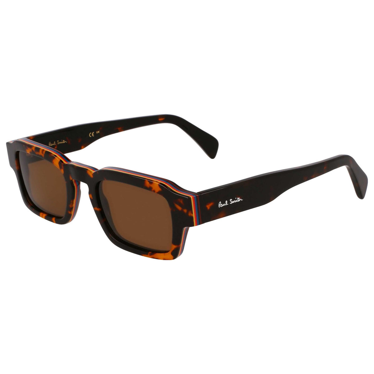משקפי ראייה Paul Smith דגם Latimer לגברים 49 מ״מ בצבע הוואנה Multistripes