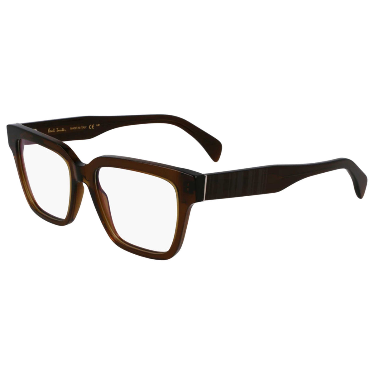 משקפי ראייה Paul Smith דגם Lisson לנשים 52 מ״מ בצבע חאקי שקוף