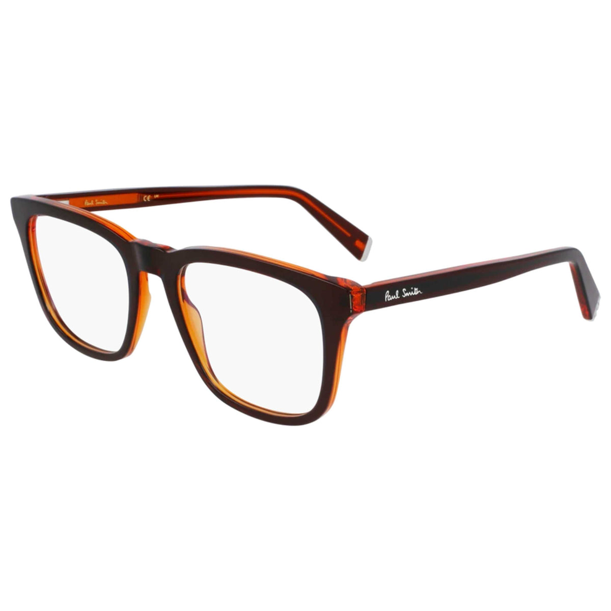 Paul Smith Men's Lammas 54mm Burgundy Orange Eyeglasses PS24627-602-54