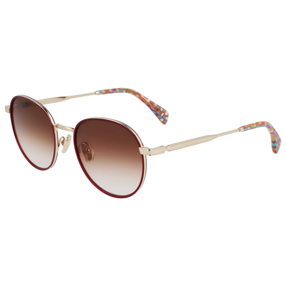 משקפי ראייה Paul Smith דגם Mabley לנשים 53 מ״מ בצבע זהב Burgundy