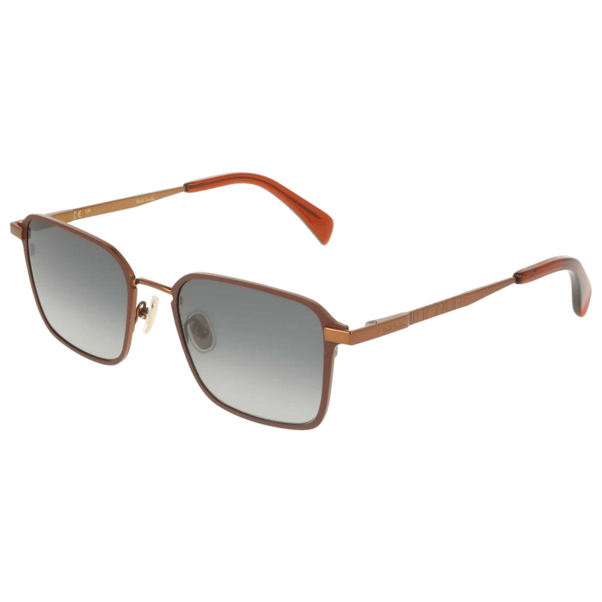 Paul Smith Men's Neate 54mm Semi Matte Brown Sunglasses PS25111S-745-54