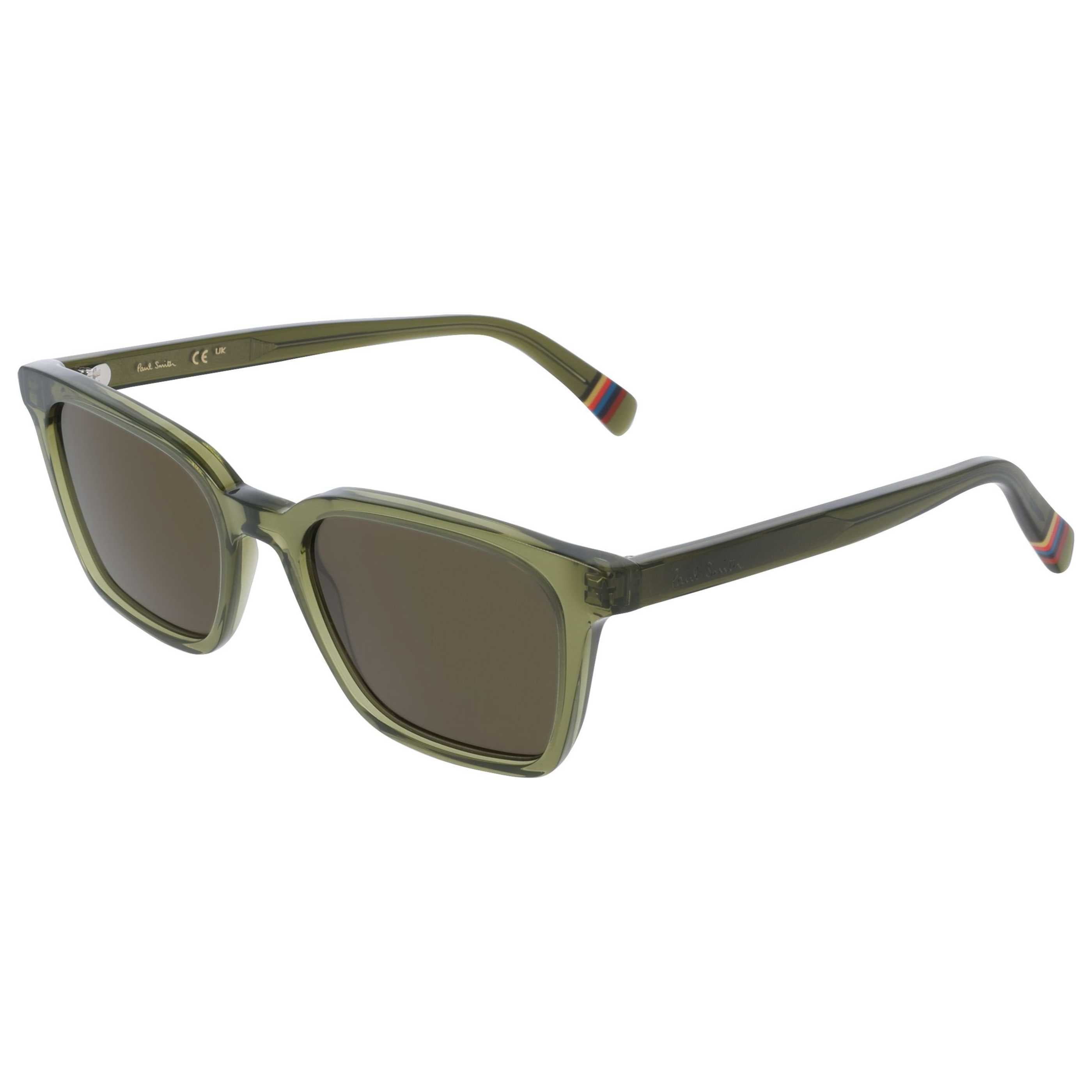 משקפי ראייה Paul Smith דגם Mellor יוניסקס 55 מ״מ בצבע שקוף Khaki