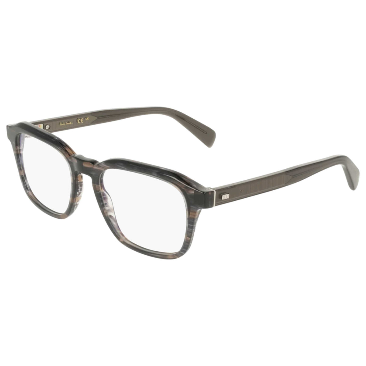 Paul Smith Men's Porchester 54mm Transparent Grey Rose Eyeglasses PS26604-020-54