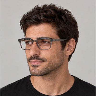 Paul Smith Men's Porchester 54mm Transparent Grey Rose Eyeglasses PS26604-020-54