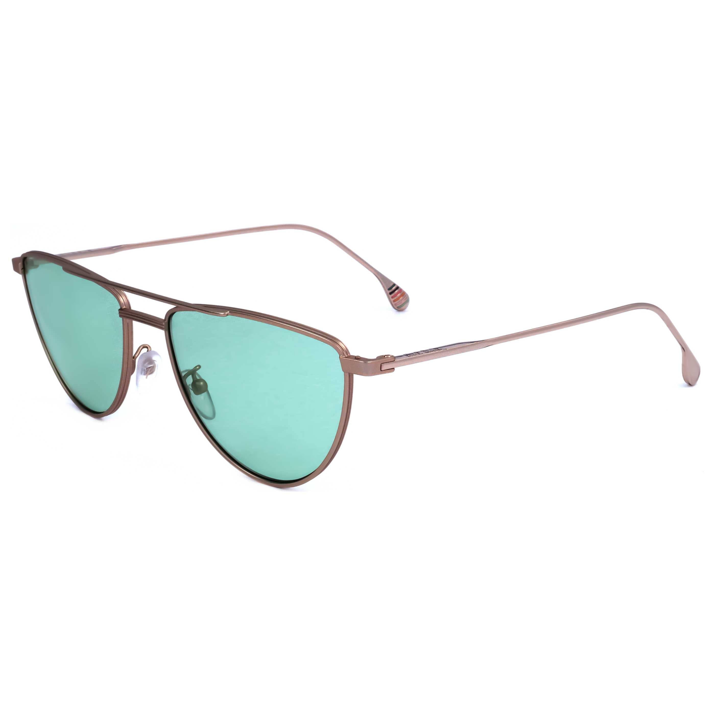 משקפי שמש Paul Smith דגם Psle08856Garner יוניסקס 56 מ״מ בצבע זהב מט