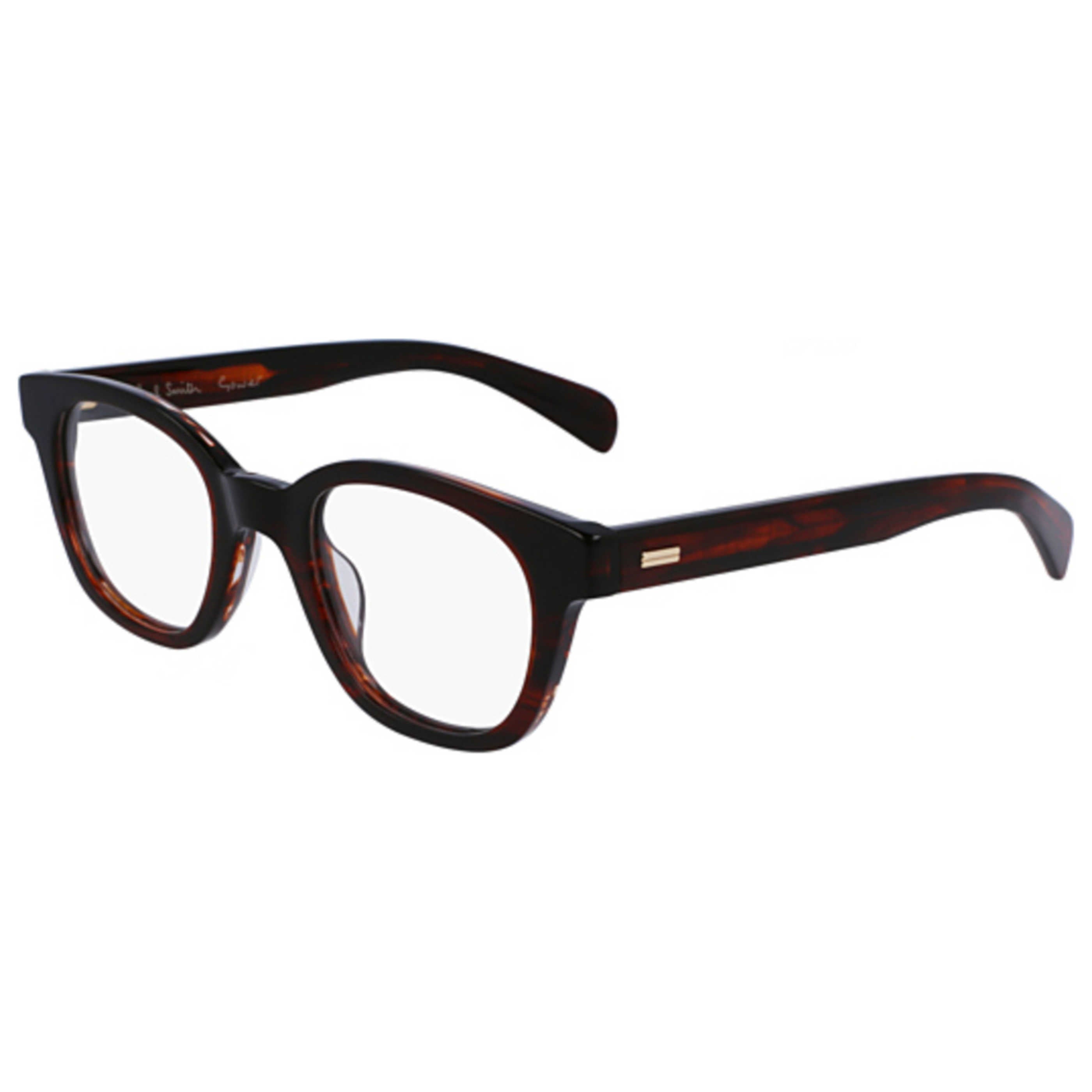 משקפי ראייה Paul Smith דגם Gower יוניסקס 49 מ״מ בצבע הוואנה