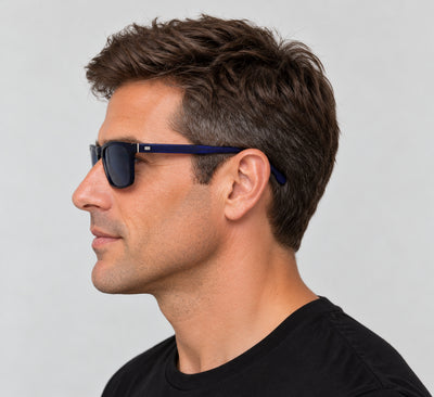 Paul Smith Men's Edison 55mm Blue Sunglasses PSSN06255-003-55