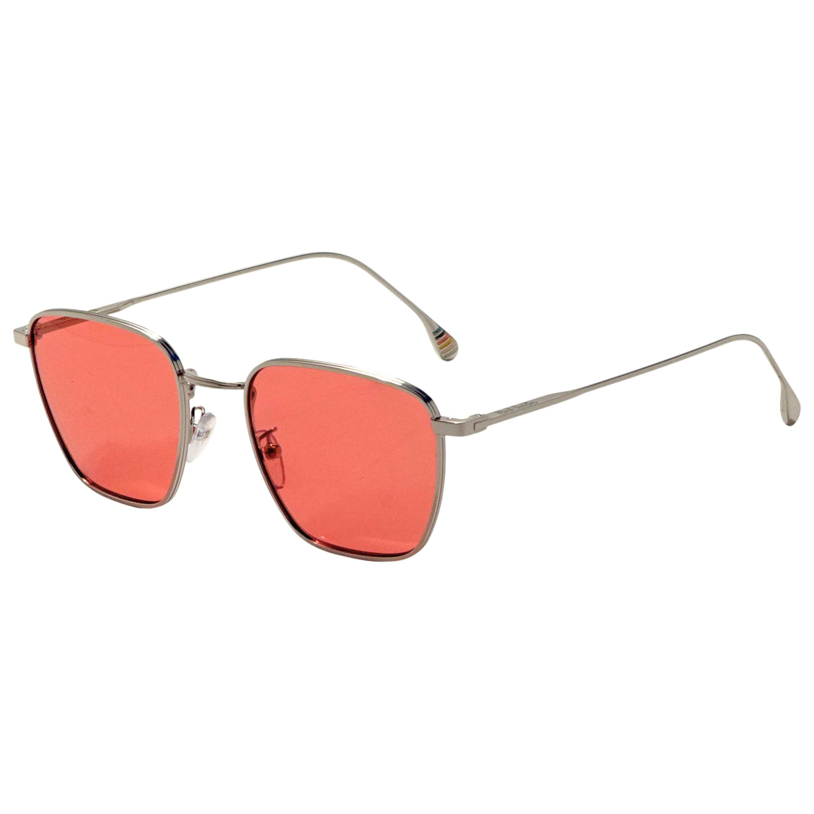 משקפי שמש Paul Smith דגם Errol יוניסקס 53 מ״מ בצבע מבריק כסוף