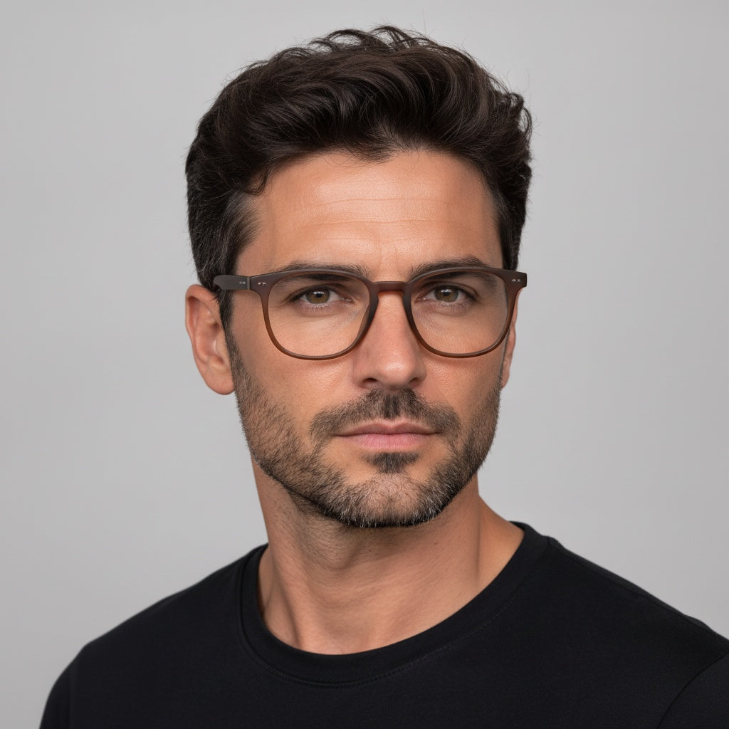Polaroid Men's 56 mm Brown Black Eyeglasses PLDD488-EWD-56
