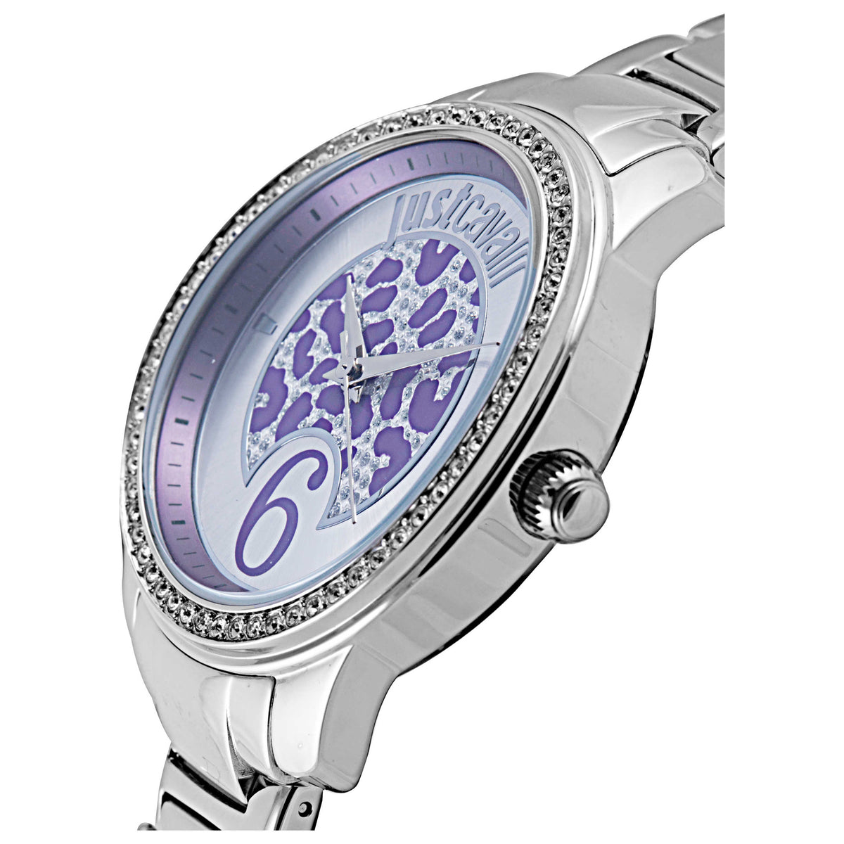 שעון Just Cavalli דגם Shiny Crystals לנשים קוורץ