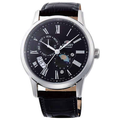 שעון Orient דגם Classic Sun & Moon לגברים 42 מ״מ אוטומטי