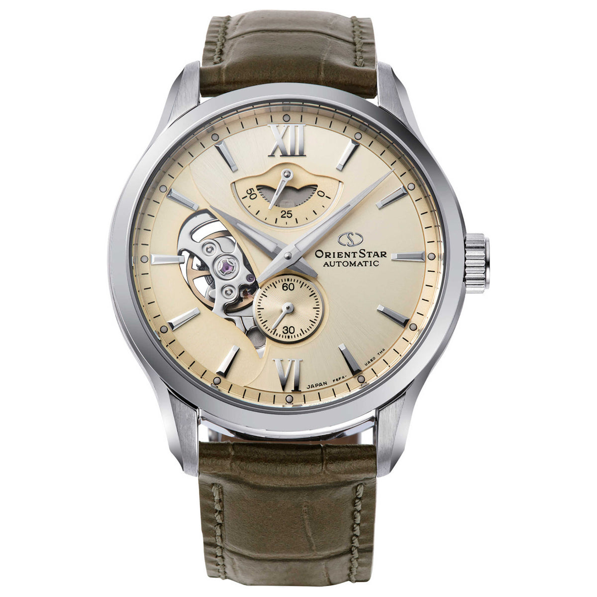 שעון Orient דגם Contemporary Layered Skeleton לגברים 41 מ״מ אוטומטי