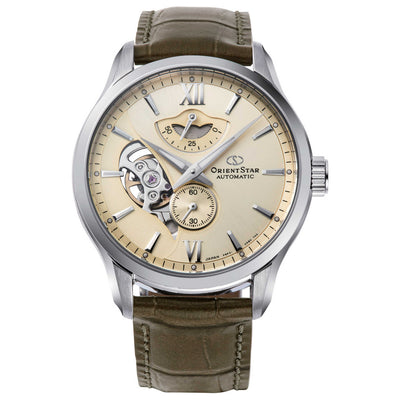שעון Orient דגם Contemporary Layered Skeleton לגברים 41 מ״מ אוטומטי