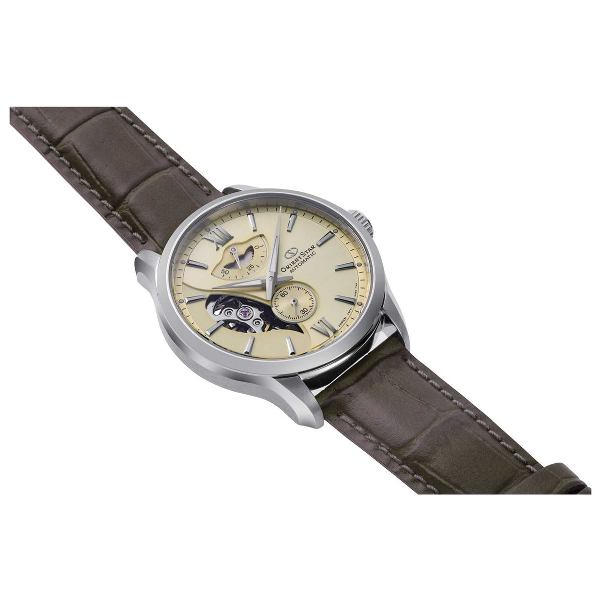 שעון Orient דגם Contemporary Layered Skeleton לגברים 41 מ״מ אוטומטי