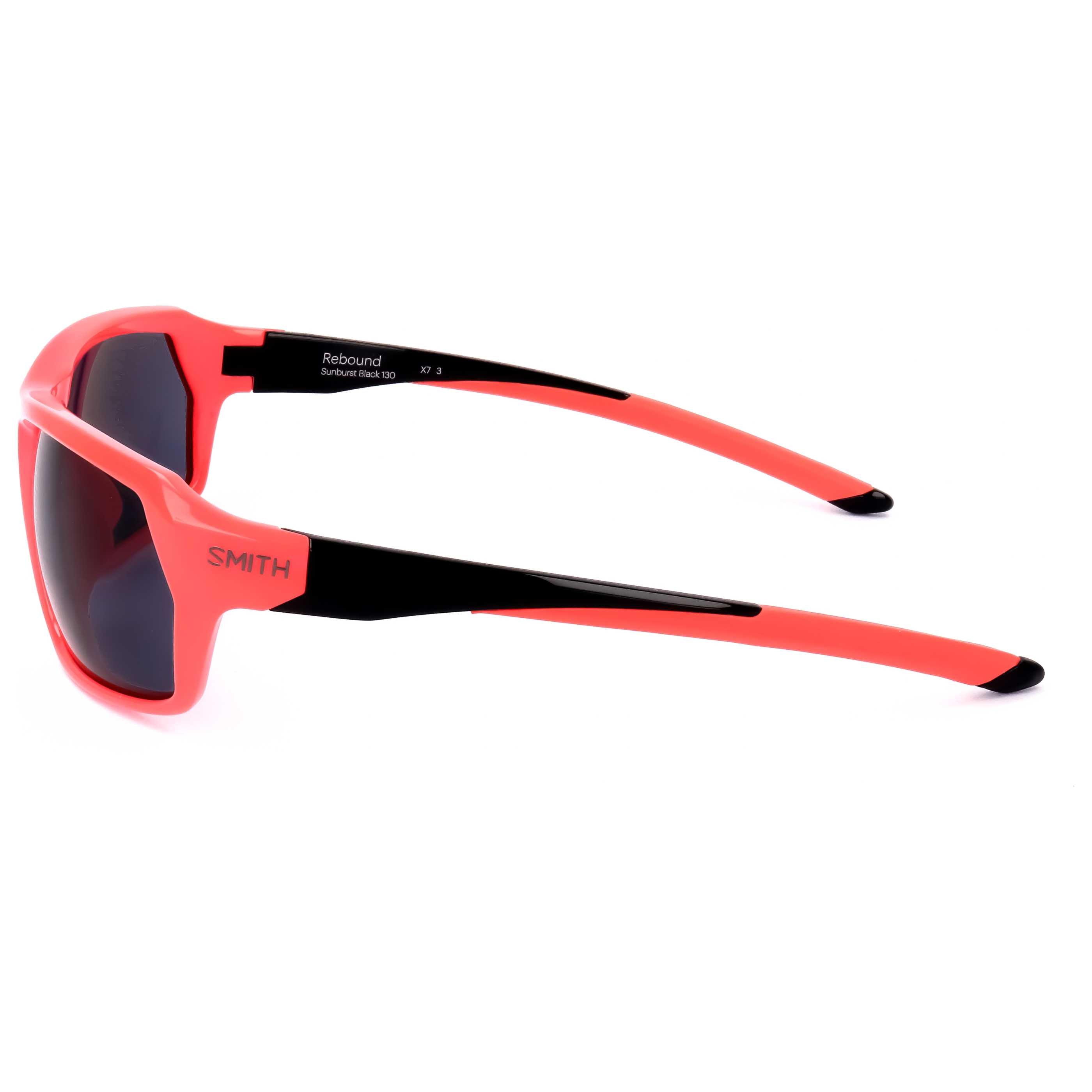 משקפי שמש Smith Optics דגם Rebound יוניסקס 59 מ״מ בצבע ורוד שחור