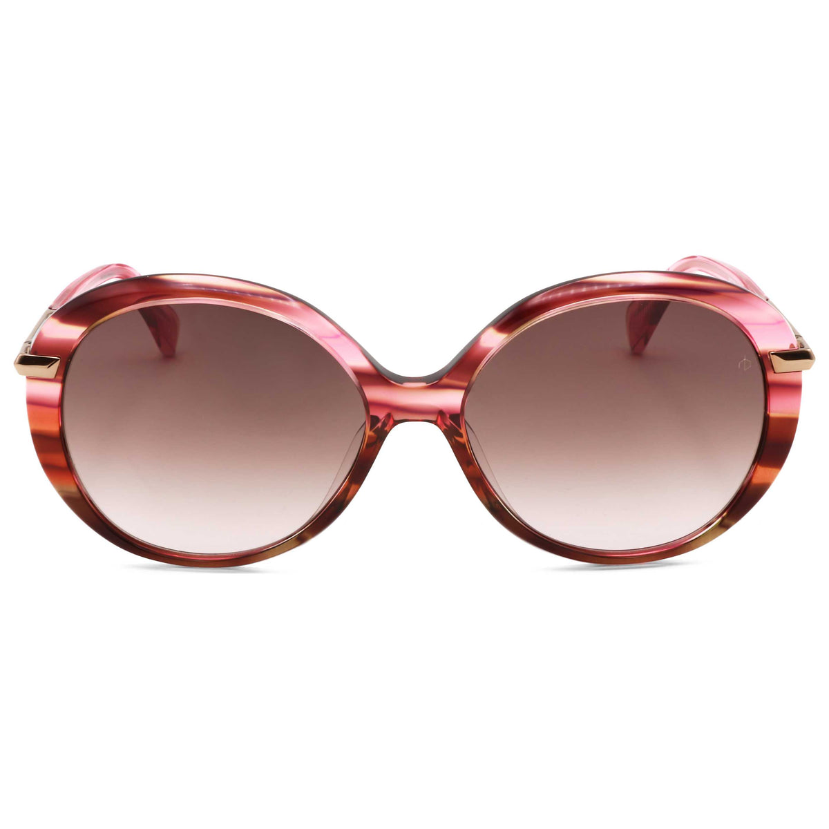 Rag & Bone Women's 56mm Pink Horn Sunglasses RNB1075-S-1ZX-56