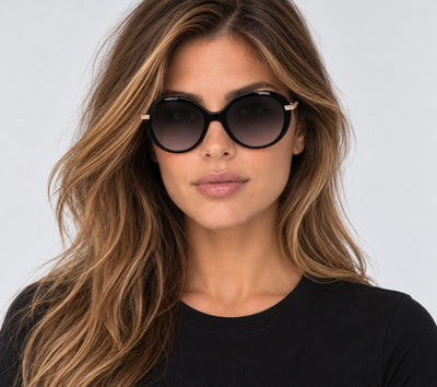 משקפי שמש Rag & Bone דגם Rnb1075 לנשים 56 מ״מ בצבע שחור