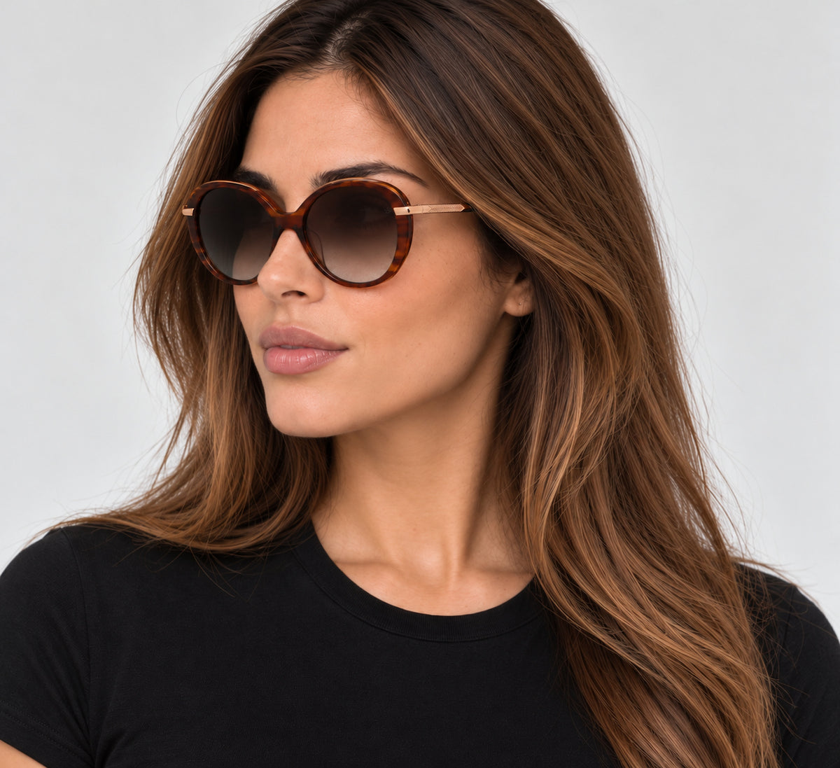Rag & Bone Women's 56 mm Brown Horn Sunglasses RNB1075-S-EX4-56