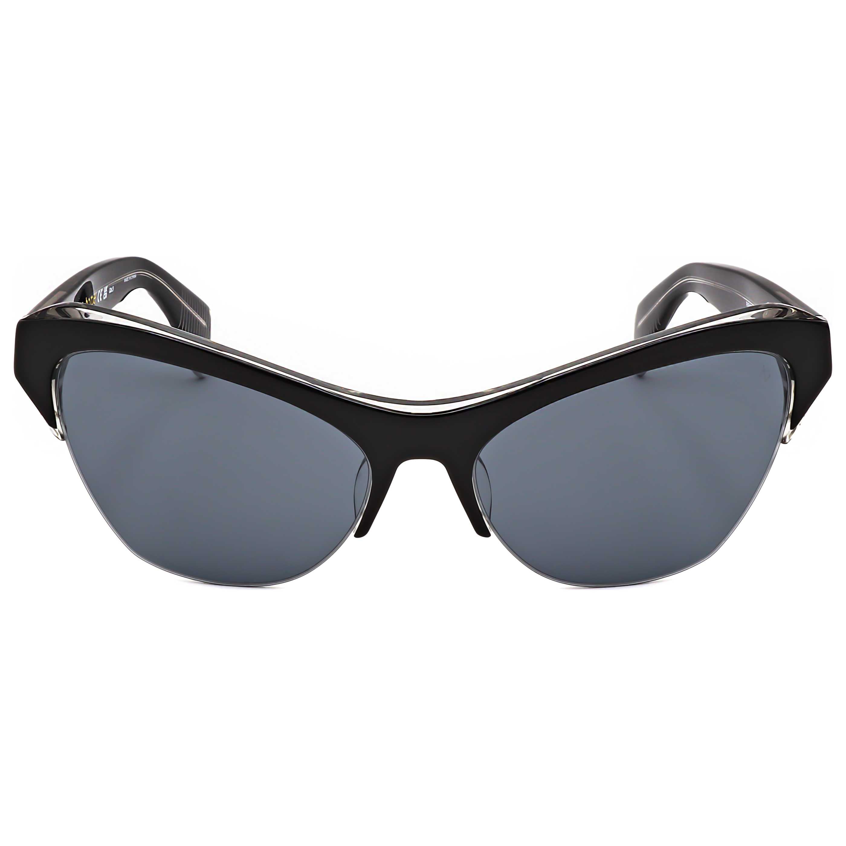משקפי שמש Rag & Bone דגם Rnb1079 לנשים 61 מ״מ בצבע שחור אפור