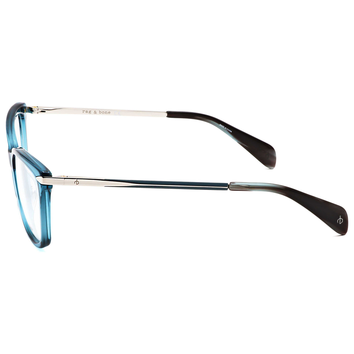 Rag & Bone Women's 52mm Blue Palladium Eyeglasses RNB3010-ECJ-52