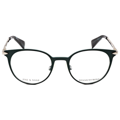משקפי ראייה Rag & Bone דגם Rnb3011 לנשים 48 מ״מ בצבע כחול מט Palladium