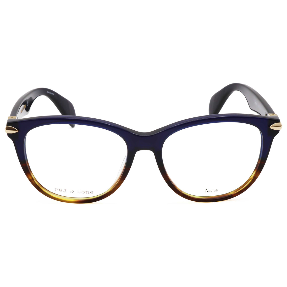 Rag & Bone Women's 51 mm Havana Blue Eyeglasses RNB3014-IPR-51