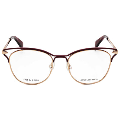 משקפי ראייה Rag & Bone דגם Rnb3019 לנשים 51 מ״מ בצבע אדום זהב