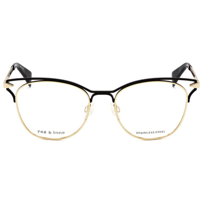 Rag & Bone Women's 51mm Gold Black Eyeglasses RNB3019-RHL-51
