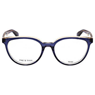 משקפי ראייה Rag & Bone דגם Rnb3029 לנשים 50 מ״מ בצבע כחול בז׳