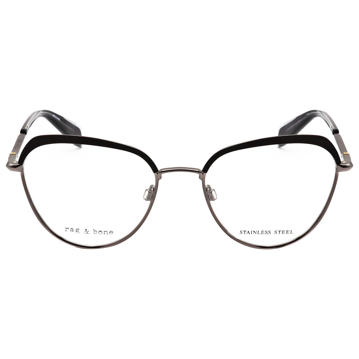 Rag & Bone Women's 52 mm Black Dark Ruthenium Eyeglasses RNB3030-G-ANS-52
