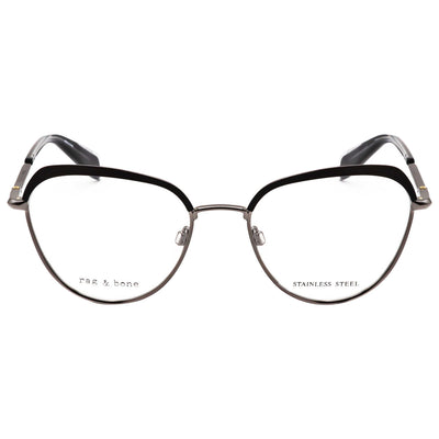 Rag & Bone Women's 52 mm Black Dark Ruthenium Eyeglasses RNB3030-G-ANS-52