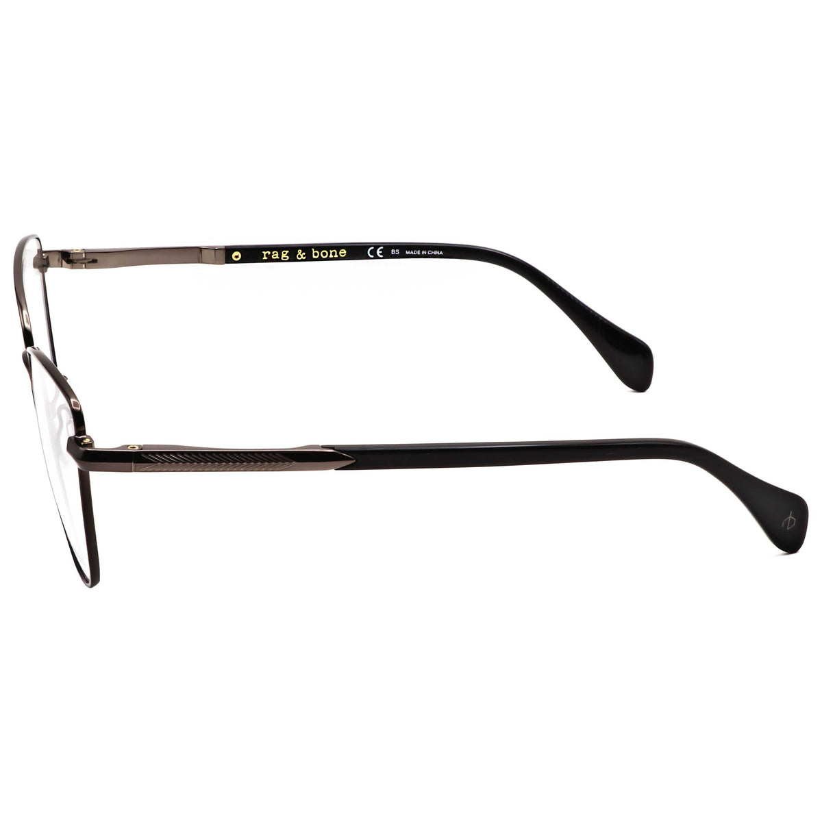 Rag & Bone Women's 53 mm Dark Ruthenium Black Eyeglasses RNB3037-V81-53
