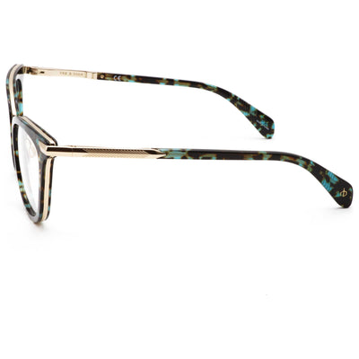 Rag & Bone Women's 51 mm Green Havana Eyeglasses RNB3051-G-XGW-51