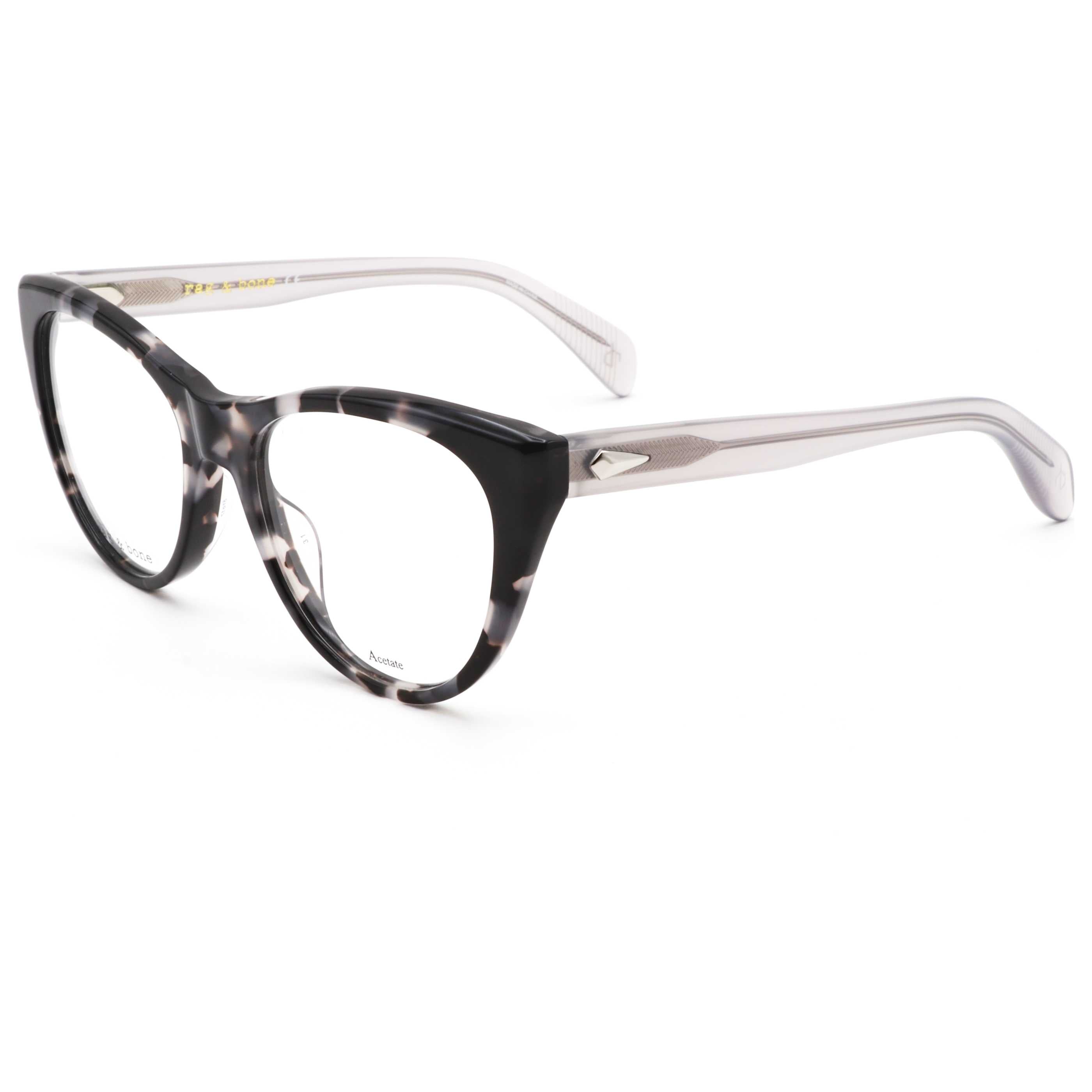 משקפי ראייה Rag & Bone דגם Rnb3054 לנשים 51 מ״מ בצבע אפור הוואנה