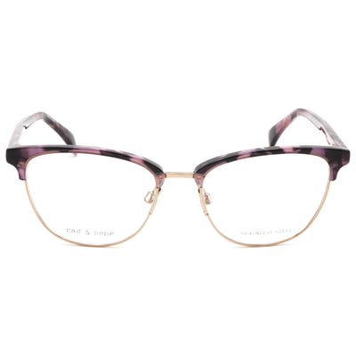 משקפי ראייה Rag & Bone דגם Rnb3060 לנשים 52 מ״מ בצבע Violet הוואנה