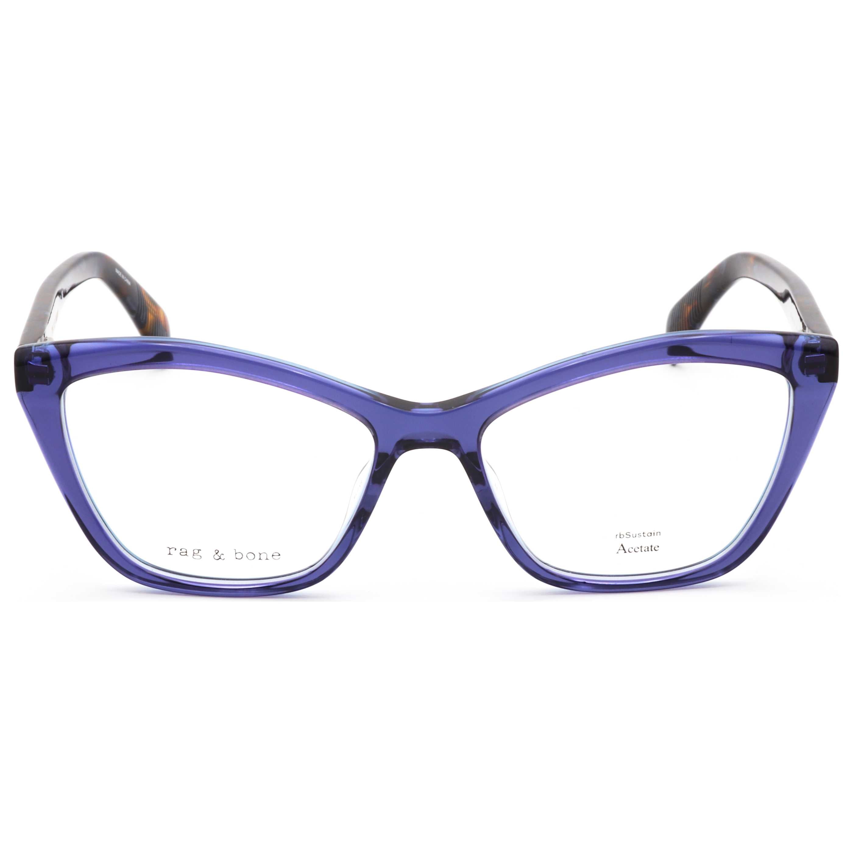 משקפי ראייה Rag & Bone דגם Rnb3065 לנשים 53 מ״מ בצבע כחול