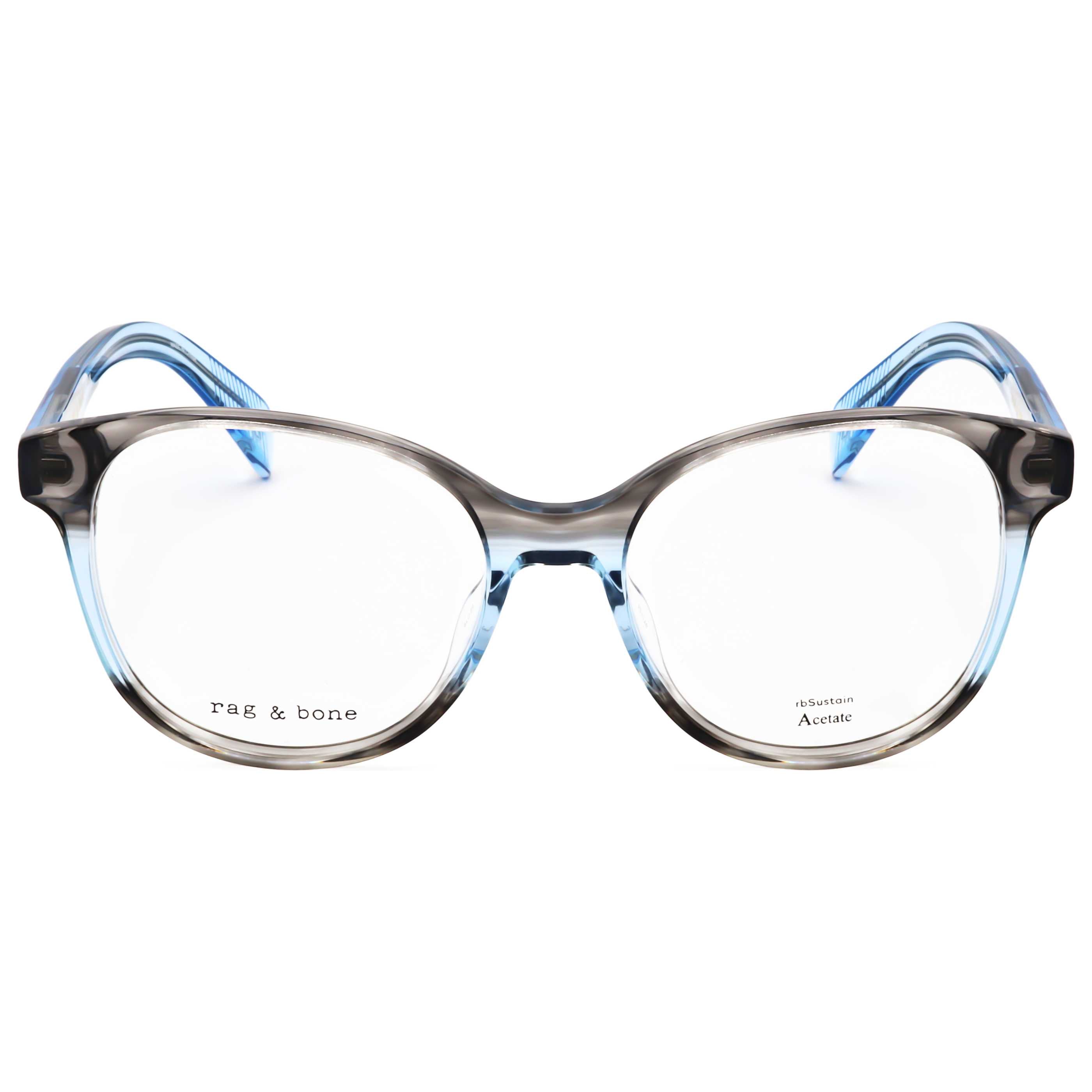 משקפי ראייה Rag & Bone דגם Rnb3068 לנשים 52 מ״מ בצבע אפור כחול