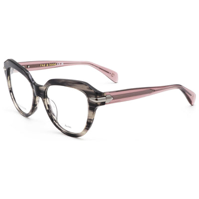 Rag & Bone Women's 50 mm Grey Horn Eyeglasses RNB3073-2W8-50