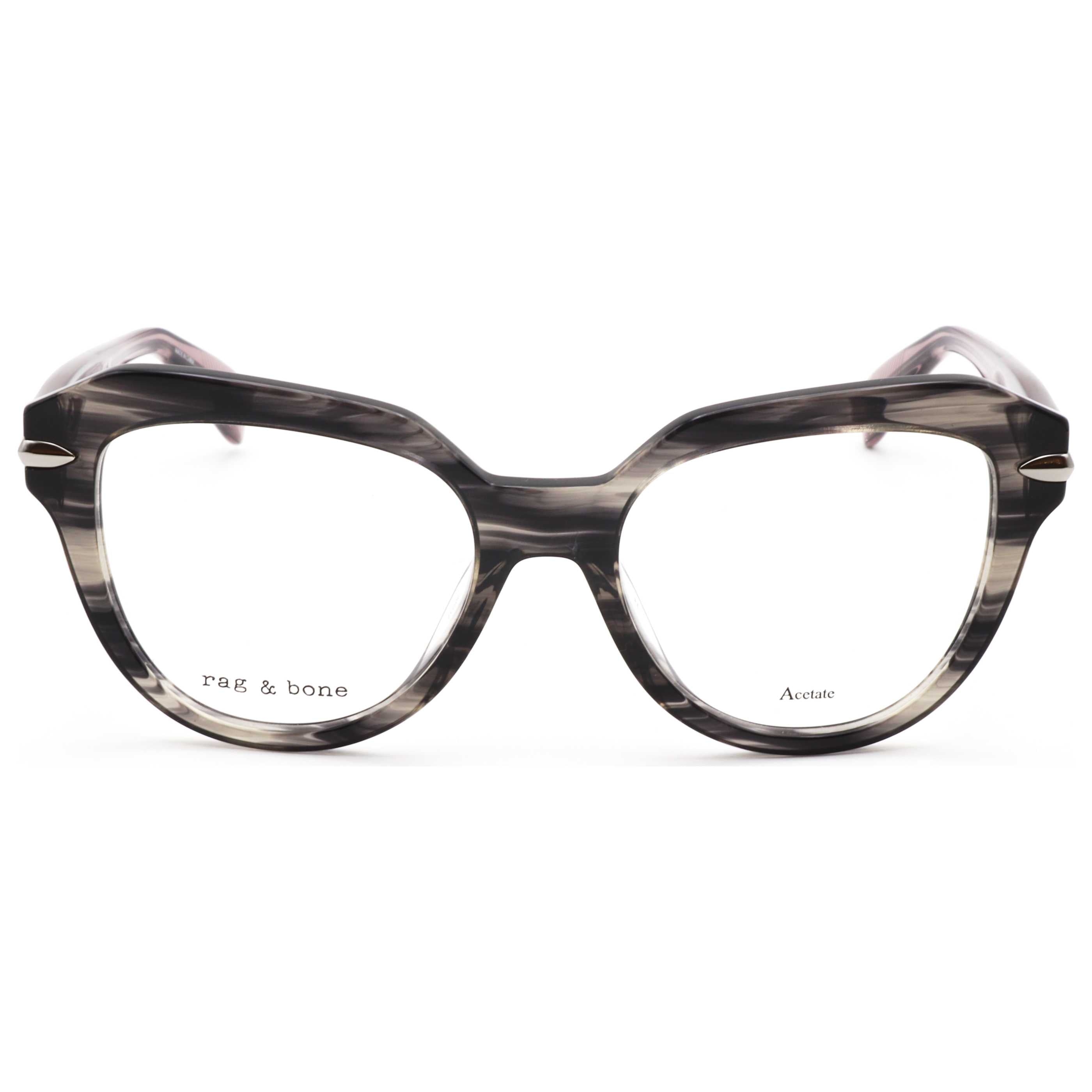 משקפי ראייה Rag & Bone דגם Rnb3073 לנשים 50 מ״מ בצבע אפור Horn