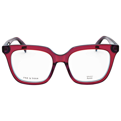 Rag & Bone Women's 54 mm Blue Red Eyeglasses RNB3076-G-8RU-54